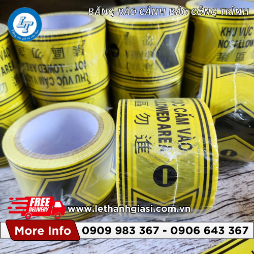 cuộn rào - băng rào cảnh báo chắn công trình giá sỉ 2 cuộn rào - băng rào cảnh báo chắn công trình giá sỉ 2