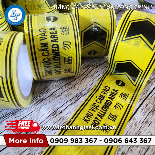 cuộn rào - băng rào cảnh báo chắn công trình giá sỉ 5 cuộn rào - băng rào cảnh báo chắn công trình giá sỉ 5