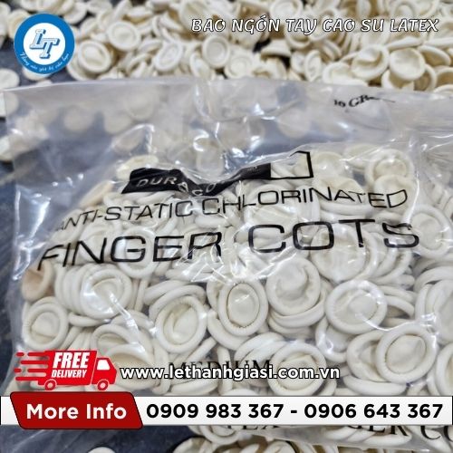 bao ngón tay cao su latex giá sỉ cho phòng khám 3 bao ngón tay cao su latex giá sỉ cho phòng khám 3