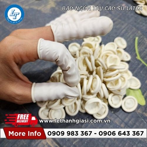 bao ngón tay cao su latex giá sỉ cho phòng khám 2 bao ngón tay cao su latex giá sỉ cho phòng khám 2