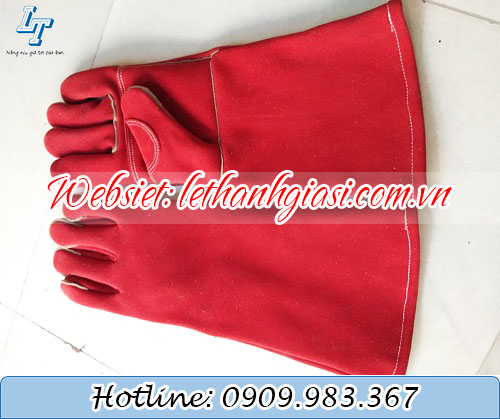găng tay da hàn loại dài 6 găng tay da hàn loại dài 6