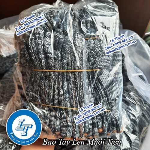 chuyên sỉ găng tay sợi len mix đen trắng giá gốc chuyên sỉ găng tay sợi len mix đen trắng giá gốc