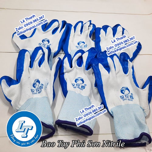 Lê Thanh giảm giá khủng găng tay phủ sơn xanh sát gốc Lê Thanh giảm giá khủng găng tay phủ sơn xanh sát gốc