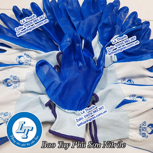 Lê Thanh giảm giá khủng găng tay phủ sơn xanh sát gốc Lê Thanh giảm giá khủng găng tay phủ sơn xanh sát gốc