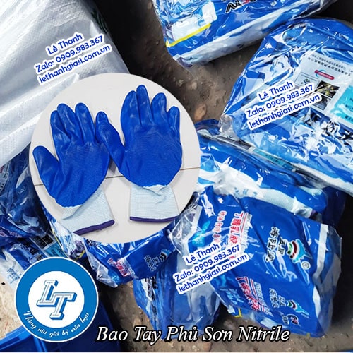 Lê Thanh giảm giá khủng găng tay phủ sơn xanh sát gốc Lê Thanh giảm giá khủng găng tay phủ sơn xanh sát gốc