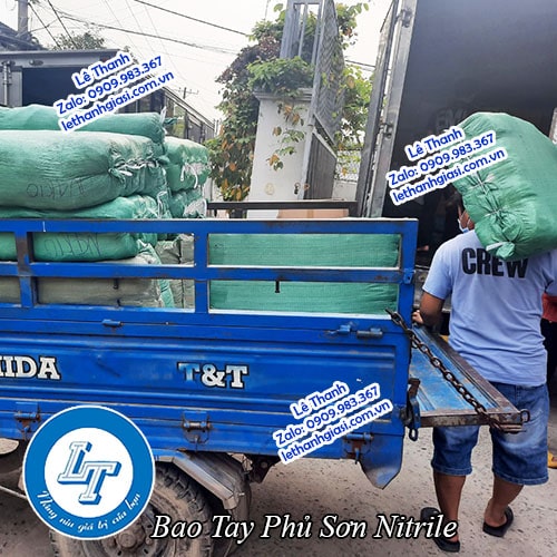 Lê Thanh giảm giá khủng găng tay phủ sơn xanh sát gốc Lê Thanh giảm giá khủng găng tay phủ sơn xanh sát gốc