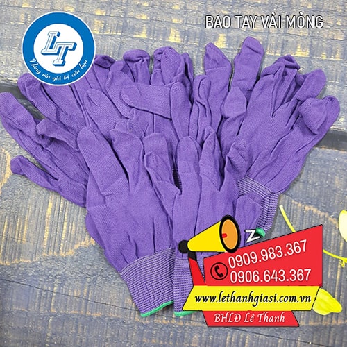 BAO TAY VẢI MỎNG giá sỉ cho đại lý Miền Nam BAO TAY VẢI MỎNG giá sỉ cho đại lý Miền Nam