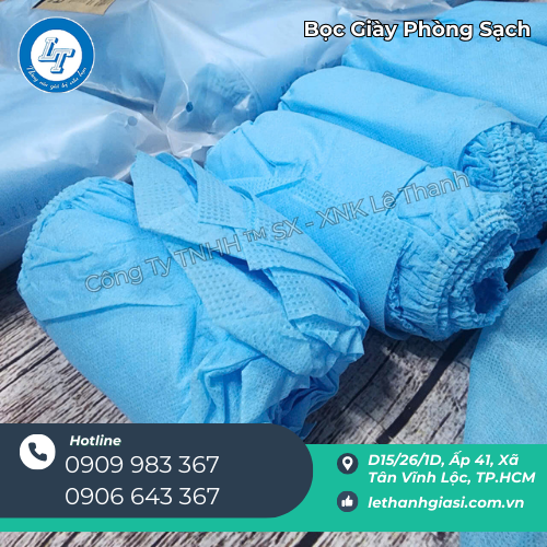 Bọc giày phòng sạch siêu rẻ mua sỉ giá cực tốt 5 Bọc giày phòng sạch siêu rẻ mua sỉ giá cực tốt 5