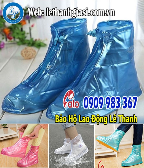 Bọc giày nhựa đi mưa cao cấp