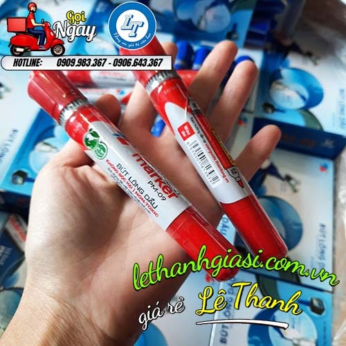 >>bút lông dầu Thiên Lông màu đỏ<< >>bút lông dầu Thiên Lông màu đỏ<<