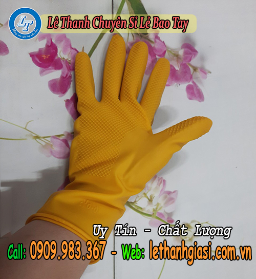 địa chỉ mua găng tay cao su hướng dương size s,m,l cao su hướng dương