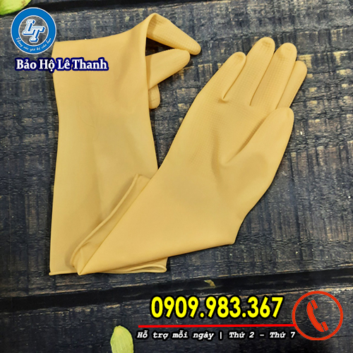 đông cầu vồng - găng tay chống hóa chất dầu mỡ gt đông cầu vồng