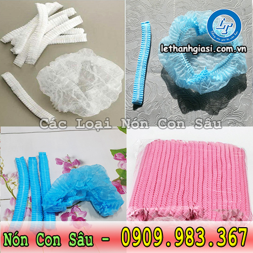 bỏ sỉ nón con sâu tứ sợi thun chất lượng cao nón con sâu