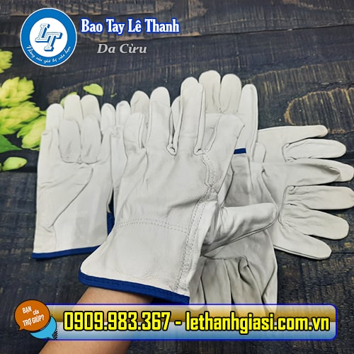 đặt mua găng tay da cừu dùng trong công nghiệp găng tay da cừu