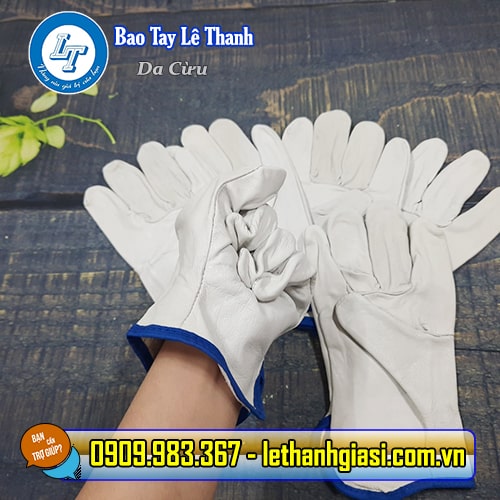 đặt mua găng tay da cừu dùng trong công nghiệp găng tay da cừu