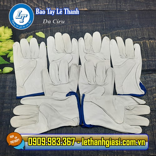 đặt mua găng tay da cừu dùng trong công nghiệp găng tay da cừu