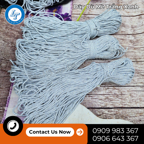 dây dù mè trắng xanh báo giá sỉ siêu tốc 4 dây dù mè trắng xanh báo giá sỉ siêu tốc 4