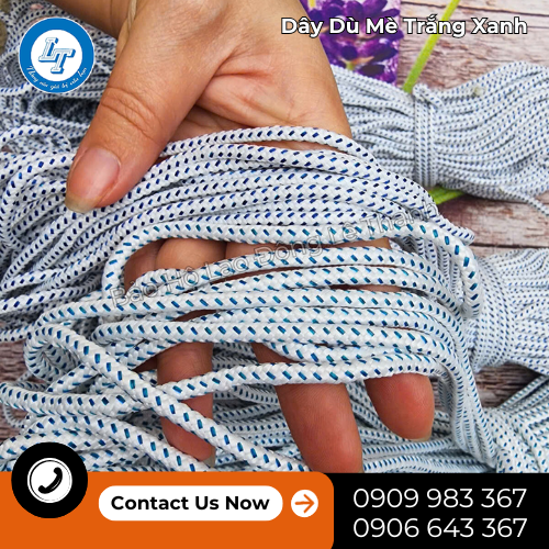 dây dù mè trắng xanh báo giá sỉ siêu tốc 3 dây dù mè trắng xanh báo giá sỉ siêu tốc 3