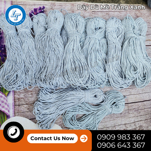 dây dù mè trắng xanh báo giá sỉ siêu tốc 2 dây dù mè trắng xanh báo giá sỉ siêu tốc 2