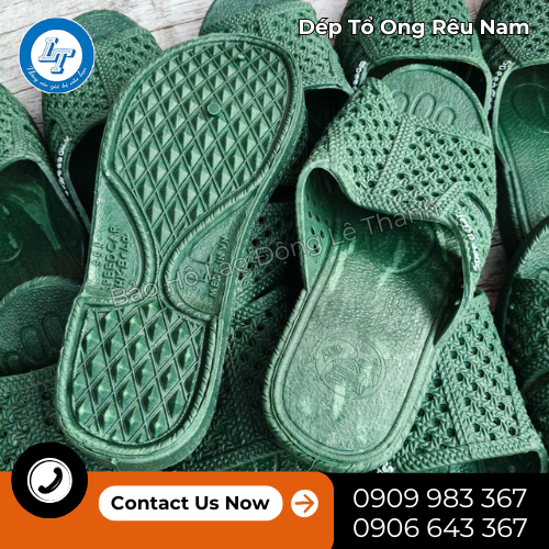 dép tổ ong rêu nam giá rẻ đi mưa, đi nhà, đi chợ 2 dép tổ ong rêu nam giá rẻ đi mưa, đi nhà, đi chợ 2