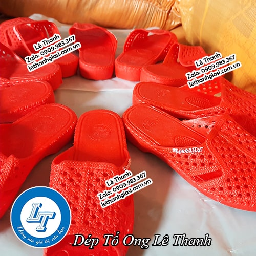 dép tổ ong xanh, đỏ đế gai bán keo ký dép tổ ong xanh, đỏ đế gai bán keo ký