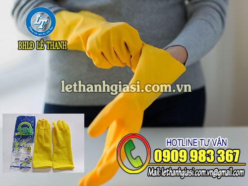 Công ty bán găng tay cao su bảo hộ giá rẻ an toàn - uy tín Găng tay cao su