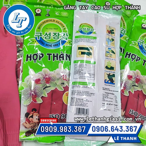 găng tay cao su hợp thành giá sỉ rẻ nhất Găng tay cao su Hợp Thành giá rẻ nhất tại TP.HCM