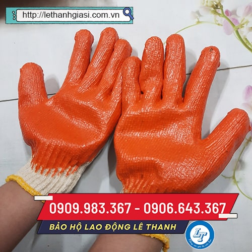 Xưởng bán BAO TAY LEN NHÚNG NHỰA 1 mặt giá sỉ Xưởng bán BAO TAY LEN NHÚNG NHỰA 1 mặt giá sỉ