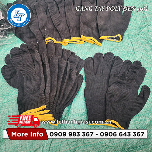 găng tay len poly màu đen 50g giá sỉ giá rẻ cạnh tranh 5 găng tay len poly màu đen 50g giá sỉ giá rẻ cạnh tranh 5