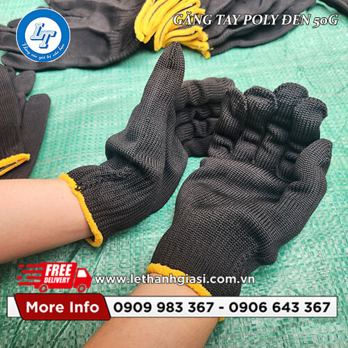 găng tay len poly màu đen 50g giá sỉ giá rẻ cạnh tranh 3 găng tay len poly màu đen 50g giá sỉ giá rẻ cạnh tranh 3