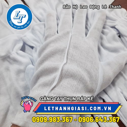 Lấy sỉ găng tay ráp kẻ thun trắng Hàn Quốc Lấy sỉ găng tay ráp kẻ thun trắng Hàn Quốc