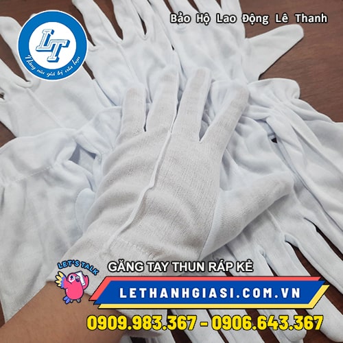 Lấy sỉ găng tay ráp kẻ thun trắng Hàn Quốc Lấy sỉ găng tay ráp kẻ thun trắng Hàn Quốc