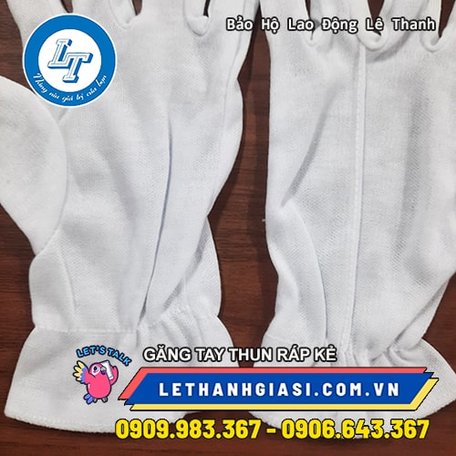 Lấy sỉ găng tay ráp kẻ thun trắng Hàn Quốc Lấy sỉ găng tay ráp kẻ thun trắng Hàn Quốc