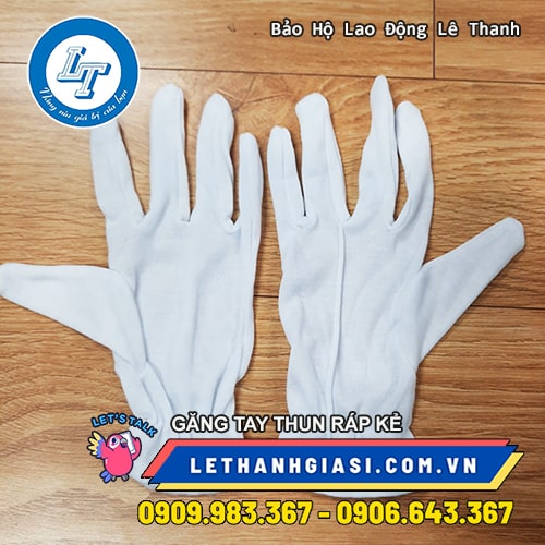 Lấy sỉ găng tay ráp kẻ thun trắng Hàn Quốc Lấy sỉ găng tay ráp kẻ thun trắng Hàn Quốc