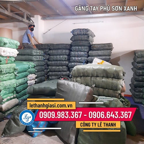 phân phối găng tay thun phủ sơn xanh giá sỉ phân phối găng tay thun phủ sơn xanh giá sỉ