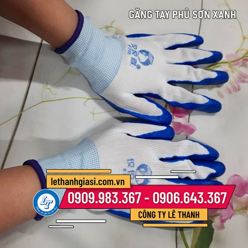 phân phối găng tay thun phủ sơn xanh giá sỉ phân phối găng tay thun phủ sơn xanh giá sỉ