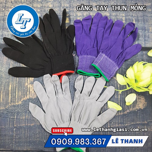găng tay thun mỏng đủ màu găng tay thun mỏng đủ màu