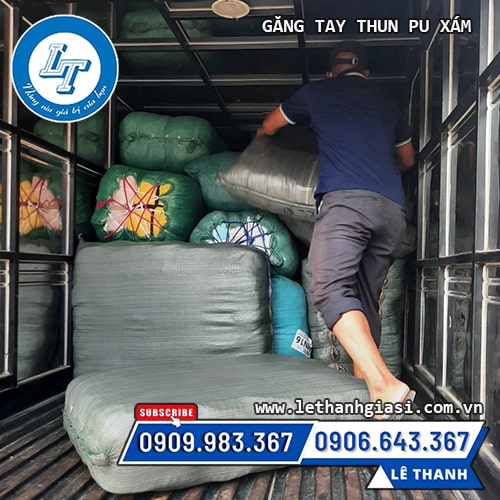 báo giá sỉ găng tay thun phủ pu xám báo giá sỉ găng tay thun phủ pu xám