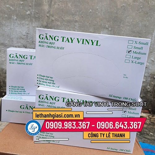bỏ sỉ găng tay y tế Vinyl không bột bỏ sỉ găng tay y tế Vinyl không bột