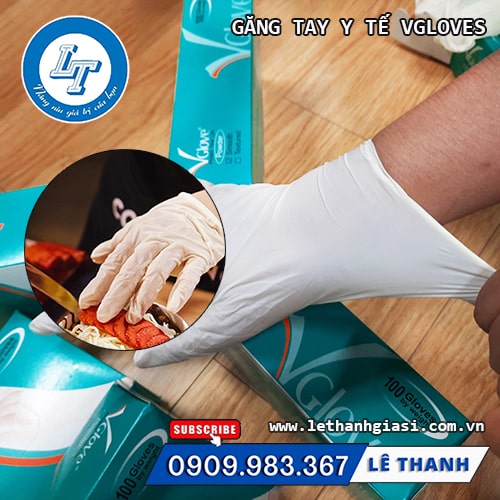 bán sỉ găng tay y tế Vgloves không bột dùng cho bệnh viện, phòng khám, trạm xá bán sỉ găng tay y tế Vgloves không bột dùng cho bệnh viện, phòng khám, trạm xá