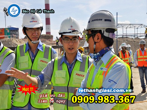 đặt mua áo phản quan gile trong xây dựng, làm việc đêm gile phản quang