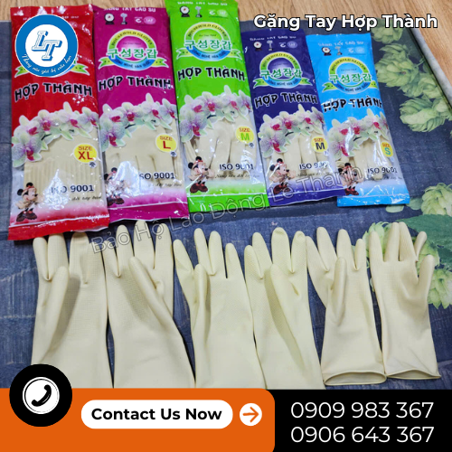 găng tay cao su Hợp Thành đủ size S, M, L, XL giá sỉ cực tốt 1 găng tay cao su Hợp Thành đủ size S, M, L, XL giá sỉ cực tốt 1