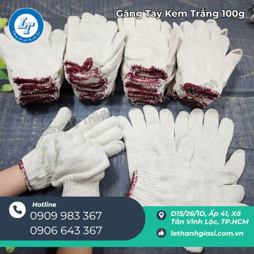 Đặt sỉ găng tay kem trắng 100g giá rẻ bao đổi trả, uy tín 1 Đặt sỉ găng tay kem trắng 100g giá rẻ bao đổi trả, uy tín 1