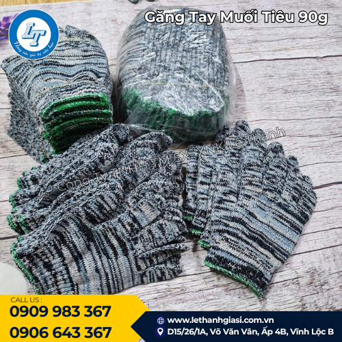 găng tay muối tiêu 90g siêu bền giá sỉ rẻ, đặt là có 4 găng tay muối tiêu 90g siêu bền giá sỉ rẻ, đặt là có 4