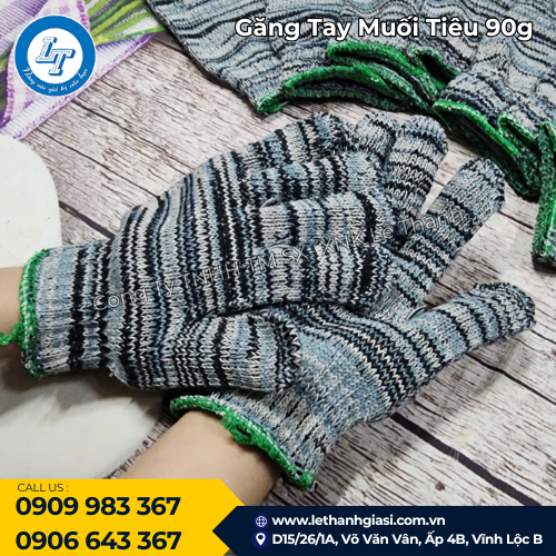 găng tay muối tiêu 90g siêu bền giá sỉ rẻ, đặt là có 5 găng tay muối tiêu 90g siêu bền giá sỉ rẻ, đặt là có 5