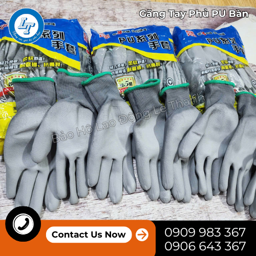 găng tay phủ PU bàn giá rẻ bền bỉ, giá sỉ hấp dẫn 2 găng tay phủ PU bàn giá rẻ bền bỉ, giá sỉ hấp dẫn 2