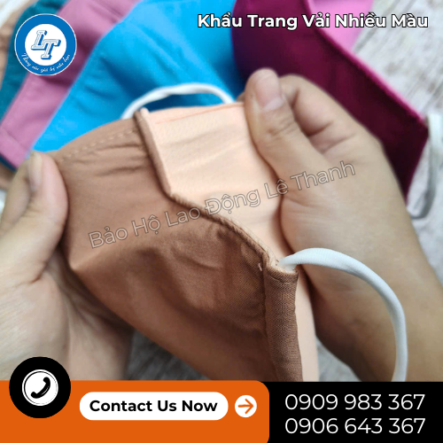 khẩu trang vải thời trang nhiều màu, giá sỉ tận kho khẩu trang vải thời trang nhiều màu, giá sỉ tận kho