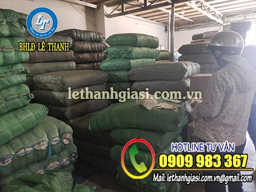 Cơ sở cắt may găng tay vải, bao tay len theo yêu cầu kho bao tay Lê Thanh