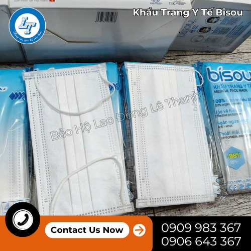 khẩu trang y tế Bisou hàng đẹp, giá nhập tốt 4 khẩu trang y tế Bisou hàng đẹp, giá nhập tốt 4