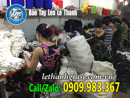 bao tay len, bảng giá tốt cho các loại 50g, 60g, 70g, 80g găng tay len